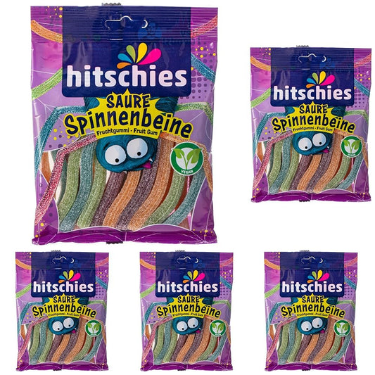 Hitschler Spider Legs 1 x 125 g, Vegan Fruit Gum