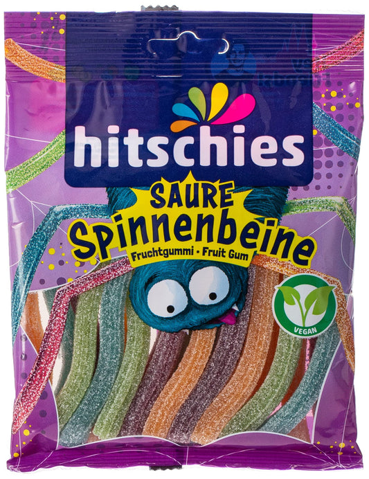 Hitschler Spider Legs 1 x 125 g, Vegan Fruit Gum